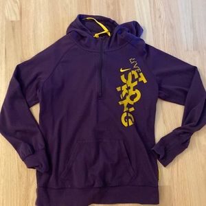 Nike dry fit half zip long sleeve